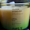 Naturalna świeca sojowa JESTEM SPOKOJNA z olejkami eterycznymi - Lawenda, Rozmaryn, Melisa - obrazek 2