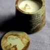 Zestaw prezentowy Święty Ogień – świeca sojowa Palo Santo & Pomarańcza, podstawka i zapałki - obrazek 3
