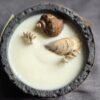 Ziołowy Płomień - naturalna świeca sojowa Czarny Pieprz & Szałwia w pojemniku TERRA 350 ml