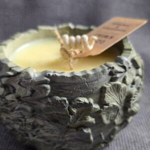 Dziki Kwiat – Tymianek & Mandarynka naturalna świeca sojowa w pojemniku FLORA 120 ml