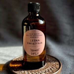 Uzupełnienie zapachowe LEŚNA ŚWIĄTYNIA Palo Santo • Drzewo sandałowe • Kadzidło Rytuał do medytacji | 100 ml